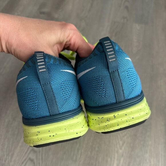 Nike FlyKnit Lunar 2 Running Performance Shoes / Men's Size 10.5 - Picture 5 of 8